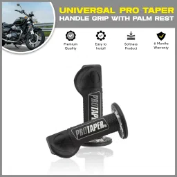 Universal Bike Handle Grip Cover With Palm Rest | Non Slip Dotted Grip Pattern Handle Bar Grip For Universal For Bike Universal For Bike-33