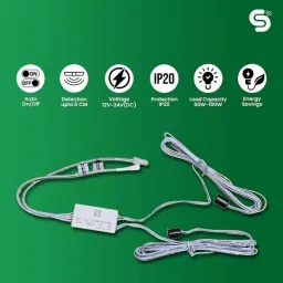ESYSENSE Inspire Sensing Wardrobe/Cabinet Smart IR Sensor for Auto Lights Auto On and Off Wired Sensor Security System image 2