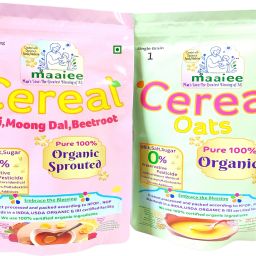 Organic Certified Oats,Ragi Moong Beetroot Cereal for Baby|No Milk,Sugar No Salt Cereal-38