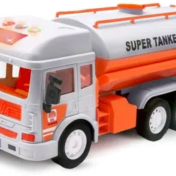 Dumper Pull Back Construction Truck Vehicle Toy Sound and Light-8