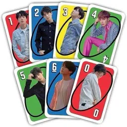 space age Character Uno Card Game, Set of 112 Cards image 2