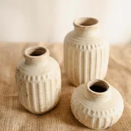 artecasa Set Of 3 The Rustic Pottery Family-picture-20