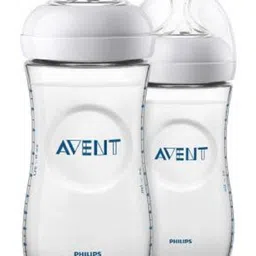 philips avent NATURAL 2.0 BOTTLE 330ml Pack of 2 - 660 ml (clear, white) - 330 ml-picture-2