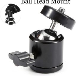 BUFONA Phone Holder 1/4" Screw Tripod Ball Head Bracket Holder Mount Adapter for Camera Tripod Ball Head, Tripod Bracket, Tripod Clamp, Monopod Kit, Tripod Bracket, Tripod-20