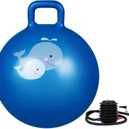 Rubber Hop Ball for Kids Ages 3-6 |Sit and Bounce Rubber Hop Ball ( 65 cm ) Pickleball Ball-image-53