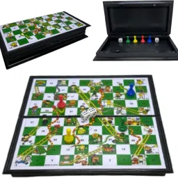 Magnetic Snakes and Ladders Board Game Foldable Indoor and Travel Game Educational Board Games-21