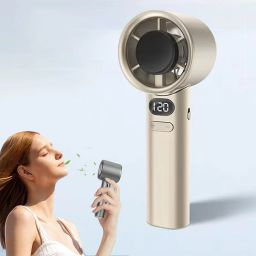 ETN Portable Digital Handheld Cooling Fan for camping ,Handheld fan M-11 USB Fan-image-90