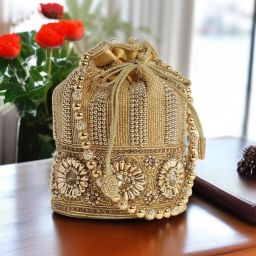 Women Gold Potli-image-47
