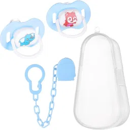 Soft Nipple Pacifier for Baby Orthodontic Silicone Round & Flat Nipples Soother Soother-32