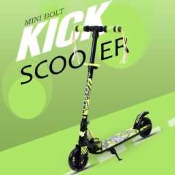 Mini Bolt Foldable Kick Scooter for Age 3+| Adjustable Height | LED Light Wheels Kids Scooter-image-52