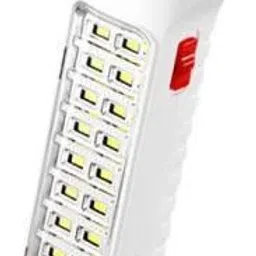 9111 Rechargeable torch Flashlight Long range with 1 led emergency light Flashlight Torch (White : Rechargeable) (1W+20 pieces of SMD 2W ) 8 hrs Torch Emergency Light-image-8