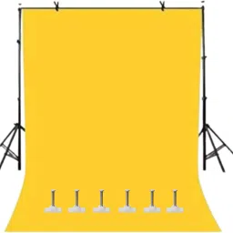 Windrop Solutions Yellow Screen Background Photo Video Studio Back Drop 8 x 12 ft for Indoor-Outdoor Photography Videography YouTube Videos Made in India Reflector-picture-46