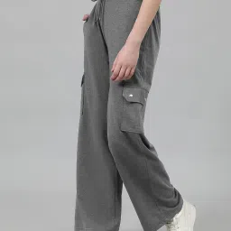 Women Solid Grey Track Pants-image-54