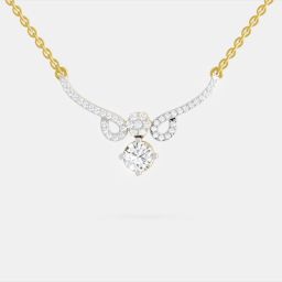 Sparkles N19552_uDfGbgTmtS Collar Yellow Gold Precious Necklace-image-66