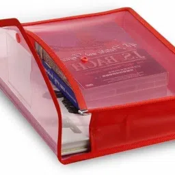 dgstore Envelope Folder,Transparent Poly-Plastic A4 Documents File Storage Bag with Snap Button Set of 5/Certificate File Holder/Document Folder for Certificates A4/Bag for Document VERGIN PLASTIC PLASTIC image 2