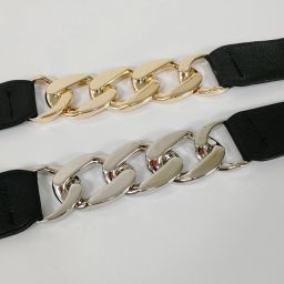 Women Casual, Formal, Party, Evening Gold, Silver Metal Belt-image-31