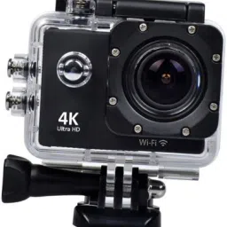 Enfogo 170 Degree Wide Angle with 2 Inch LCD Screen (12 years Warranty ) 4K 1080p Action Camera Sports and Action Camera-image-1