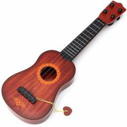 Toy World 17" 4 String Decor Guitar Childrens Musical Instrument Educational Toy-2