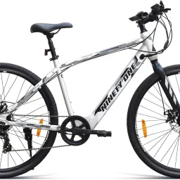 Spectre R7 700C 6.3Ah Battery 250Watts IP65 BLDC Motor Front Suspension | Silver 700C inches 7 Gear Lithium-ion (Li-ion) Electric Cycle-image-15
