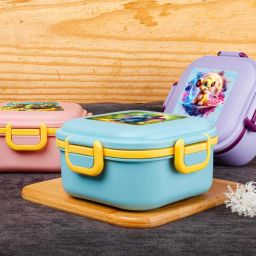 kids lunch box,plastick 2 Containers Lunch Box-image-29