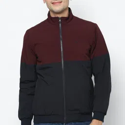allen solly Men Colorblock Bomber Jacket-picture-41