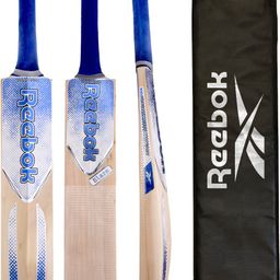 reebok Blaze Size 6 (Leather Bat with Premium Cover) Kashmir Willow Cricket Bat For 15+ Yrs-picture-31