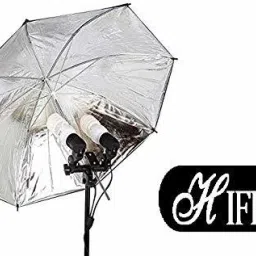 Hiffin E27 2 in 1 Set of 2 Pcs Photo Studio Bulb Holder Base Socket Lamp Bulb Holder Adapter for Photo Video Studio Softbox Video Light - Black Camera Rig image 5
