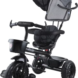 Stroller Tricycle For Kids Trike |with Canopy | Boys|Girls Age Group 2 to 5 Years Tricycle-3