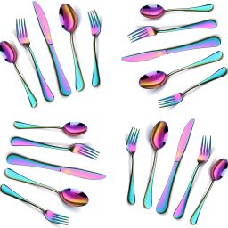 Cutlery Set, Dinnerware, Flatware, Stainless Steel Dinner Set Service Stainless Steel Cutlery Set-image-62