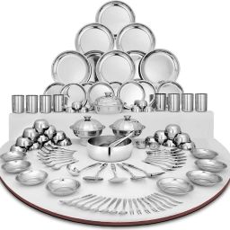 Pack of 101 Stainless Steel Delight Dinner Set-image-65