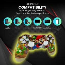 HG WORLD Ps4 Dualshock 4 Joystick Wireless Controller for PS4 With USB Cable Gamepad Motion Controller image 4
