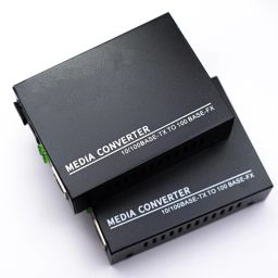 RAMEX RJ45 to Fiber Media Converter 10/100Mbps RJ45 to 100Base-FX 20KM 1 Ports 1000 Mbps Network Switch-image-89