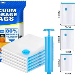 Space Saver Compression Sealer Bags with Manual Pump Hanging Storage Vacuum Bags Travel Storage Vacuum Bags-image-51