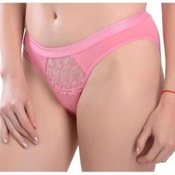 Women Hipster Pink Panty-image-58