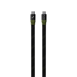 urbn Type C to Type C 3.9 Feet (1.2M) Cable (Nylon Braided, Camo Black)-29