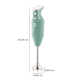 BOSS B146 275 Watt 2 Speed Hand Blender with 4 Attachments (Variable Speed Setting, Light Blue) image 3