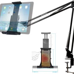 BROLAVIYA Flexible Lazy Arm For Mobiles and Tablets Stand Fits Device 4-11 Diagonal Inch Mobile Holder-image-52