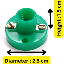 erhindia (12 Pcs) Mini Bulb Holder for Simple Electric Circuit Kit Science Project image 2