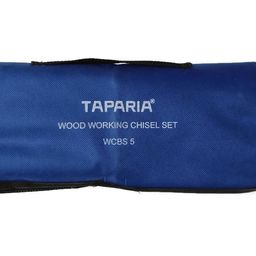 TAPARIA Wood Working Chisel Set of 5 Hardened Chisel Set with Carrying Pouch Tool Kit image 4