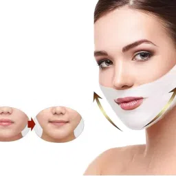V Line Lifting Face Mask, Double Chin Reducer Strap Mask and Moisturizing SkinFace Shaping Mask-1