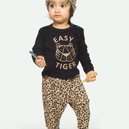 ariel Infants Printed Cotton T-shirt with Pyjamas Clothing Set-picture-18