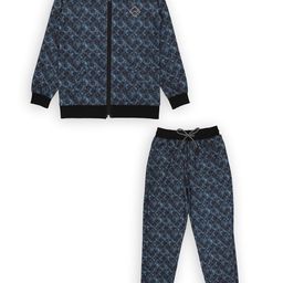 CAVIO Boys Abstract Printed Long Sleeves Pure Cotton T-shirt With Pyjamas-image-32