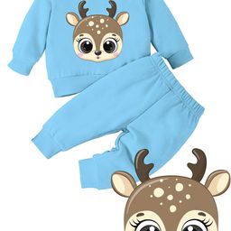 x2o Kids Printed T-shirt with Pyjamas-image-92