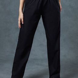 Bewakoof Cotton Mid-Rise Trousers-picture-3
