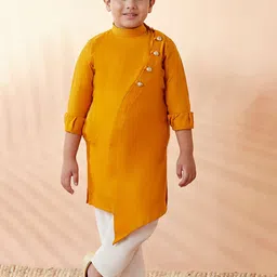Manyavar Boys Kurta With Pyjamas-48