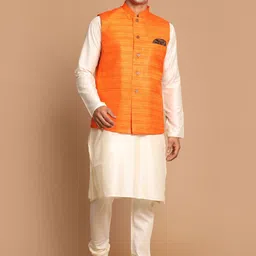 VASTRAMAY Men Kurta with Churidar-53