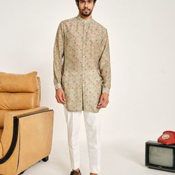 Project Bandi Floral Printed Regular Kurta with Pyjamas image 2