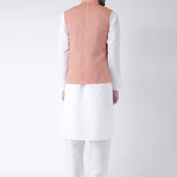 hangup plus Men Kurta With Pyjamas & With Nehru Jacket image 2