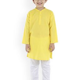 BAESD Boys Regular Thread Work Kurta with Pyjamas image 5