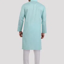 Maharaja Striped Regular Kurta With Pyjamas image 5